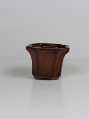 3” Glazed Bonsai Pot